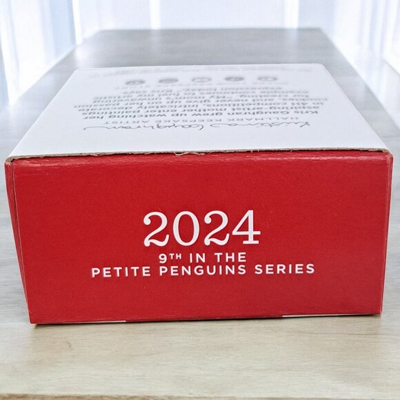 2024~Hallmark~Petite Penguins #9 MINIATURE-A Gumdrop Greeting Ornament N… - Picture 6 of 8